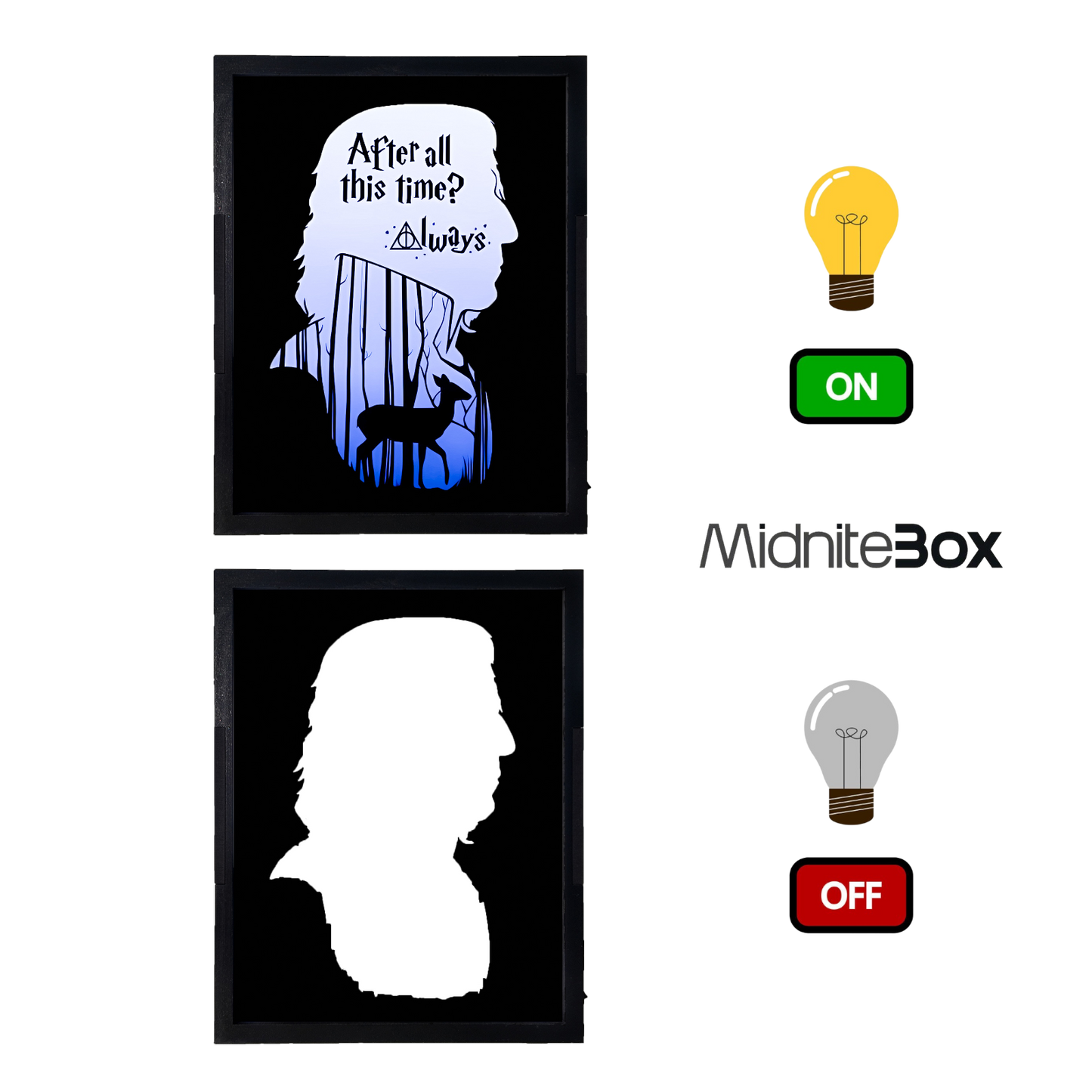 Snape Temalı Gece Lambası