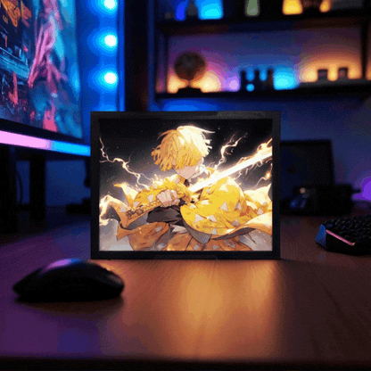 Demon Slayer: Zenitsu Temalı Gece Lambası