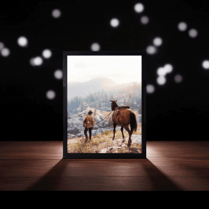 Red Dead Redemption: Dağ Yolculuğu Temalı Gece Lambası