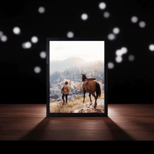 Red Dead Redemption: Dağ Yolculuğu Temalı Gece Lambası