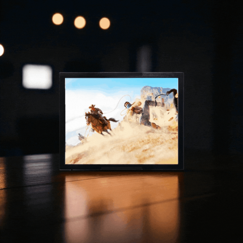 Red Dead Redemption: Kovalamaca Sahnesi Temalı Gece Lambası