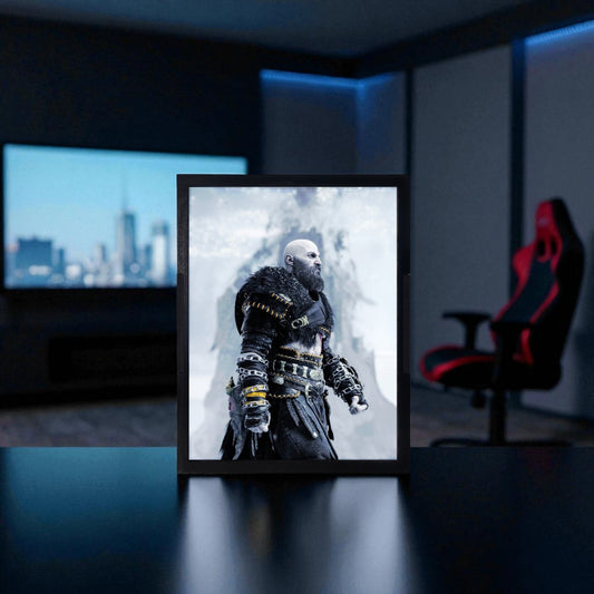 God Of War: Kuzeyin Savaşçısı Temalı Gece Lambası