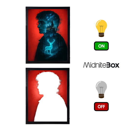 Patronus ve Anılar Temalı Gece Lambası