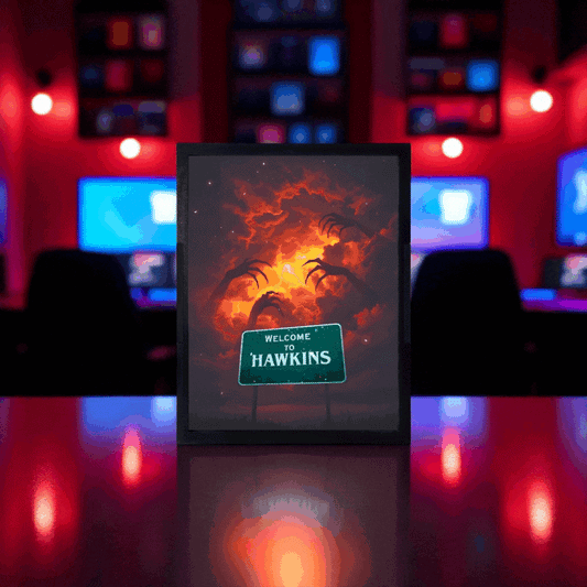 Stranger Things: Welcome to Hawkins Temalı Gece Lambası