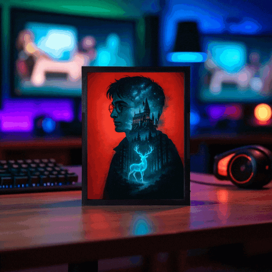 Patronus ve Anılar Temalı Gece Lambası