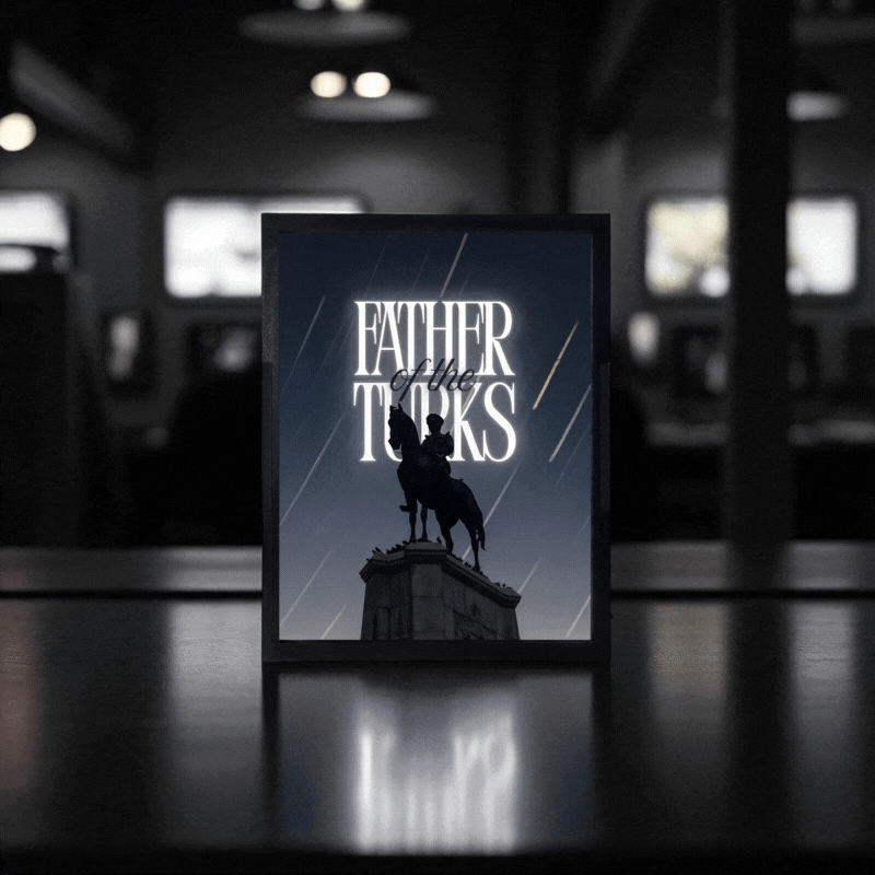 Atatürk: Father of the Turks Temalı Gece Lambası