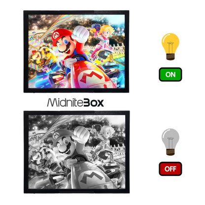 Super Mario Kart temalı LED Gece Lambası