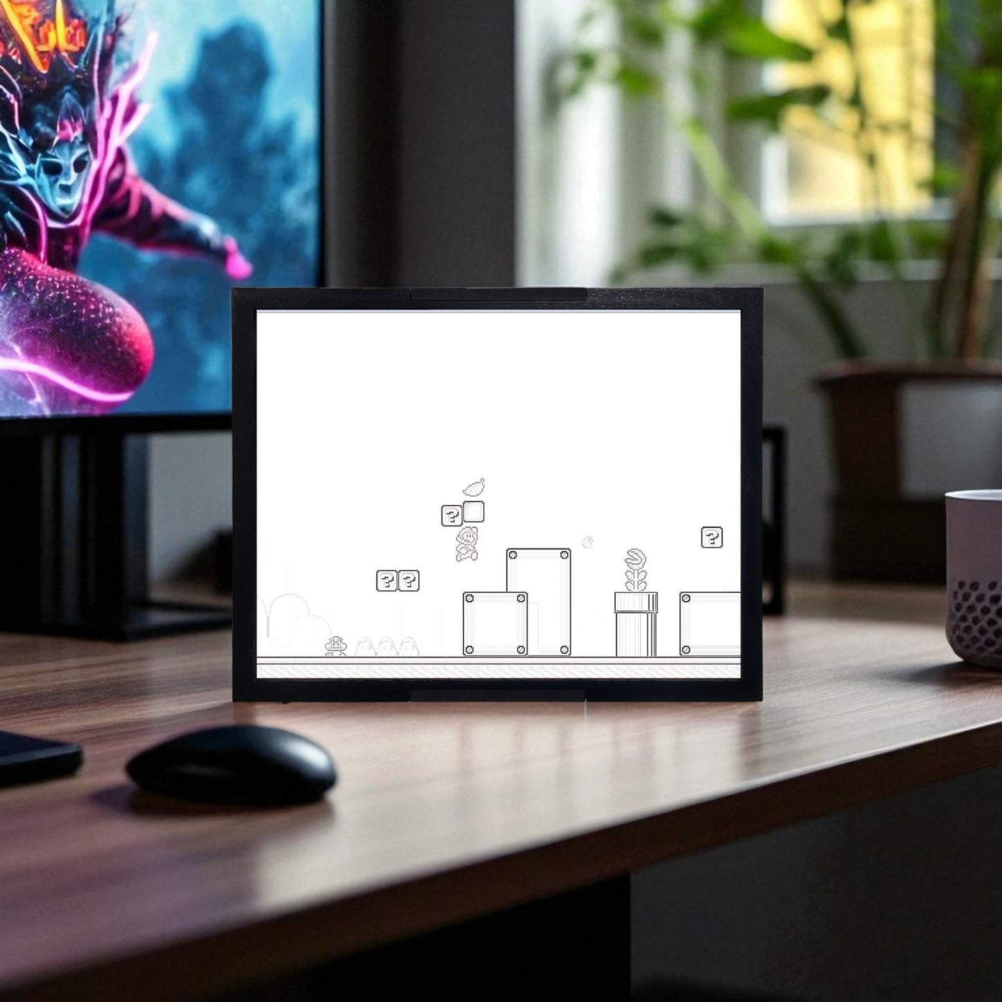 Super Mario Temalı LED Gece Lambası