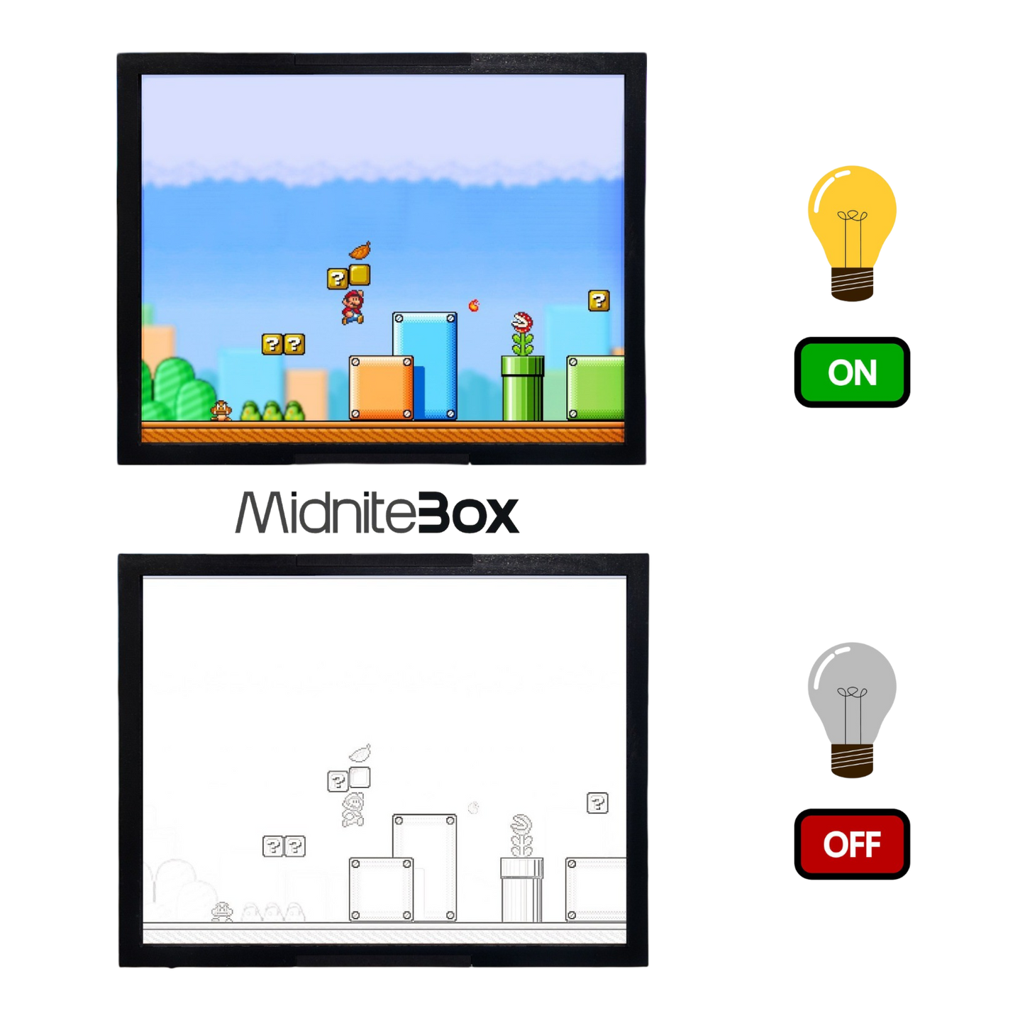 Super Mario Temalı LED Gece Lambası